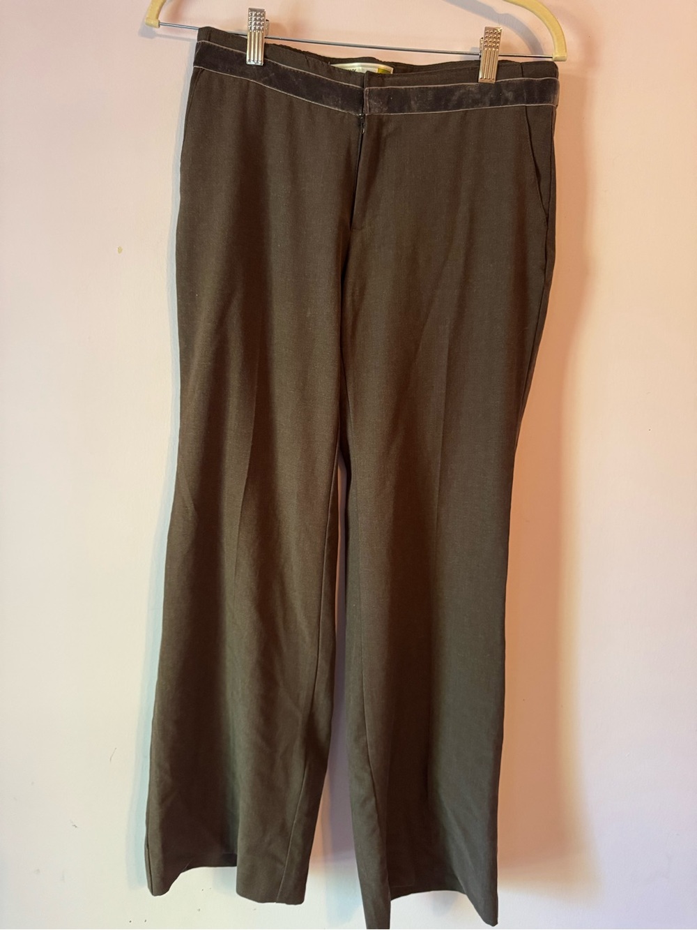 Vintage Old Navy Womens 2 Short Brown Bootcut Pants